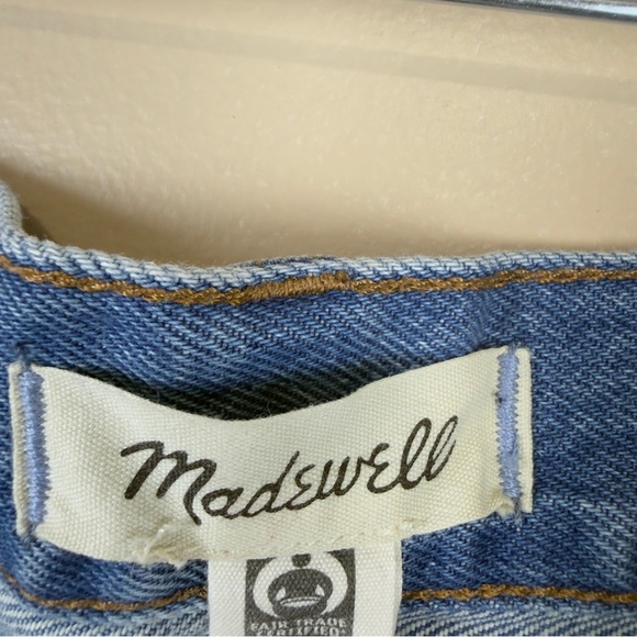 Madewell Women’s Size 31 Relaxed Mid-Rise Denim Shorts Blue - Picture 8 of 14